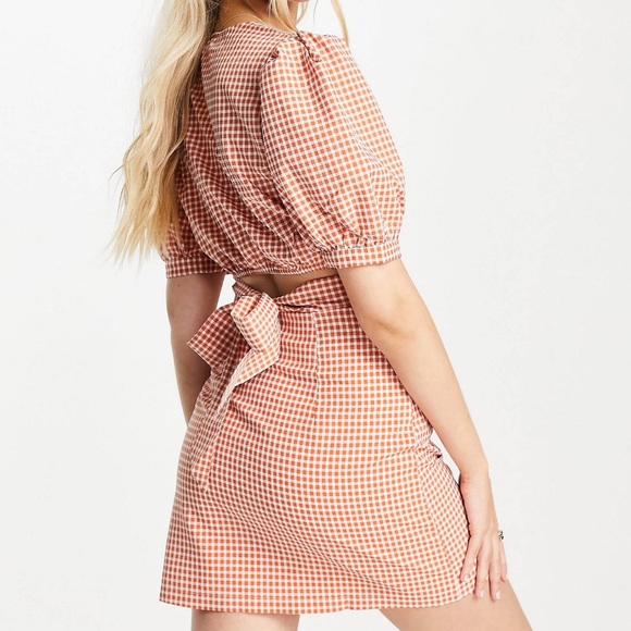 Gingham Matching Top and Skirt co ord - Picture 4 of 4